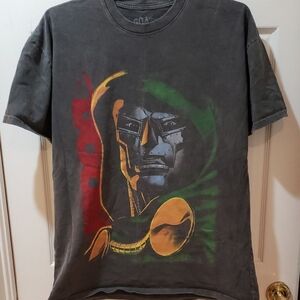 Graphic Marvel Gray T-Shirt Size Med